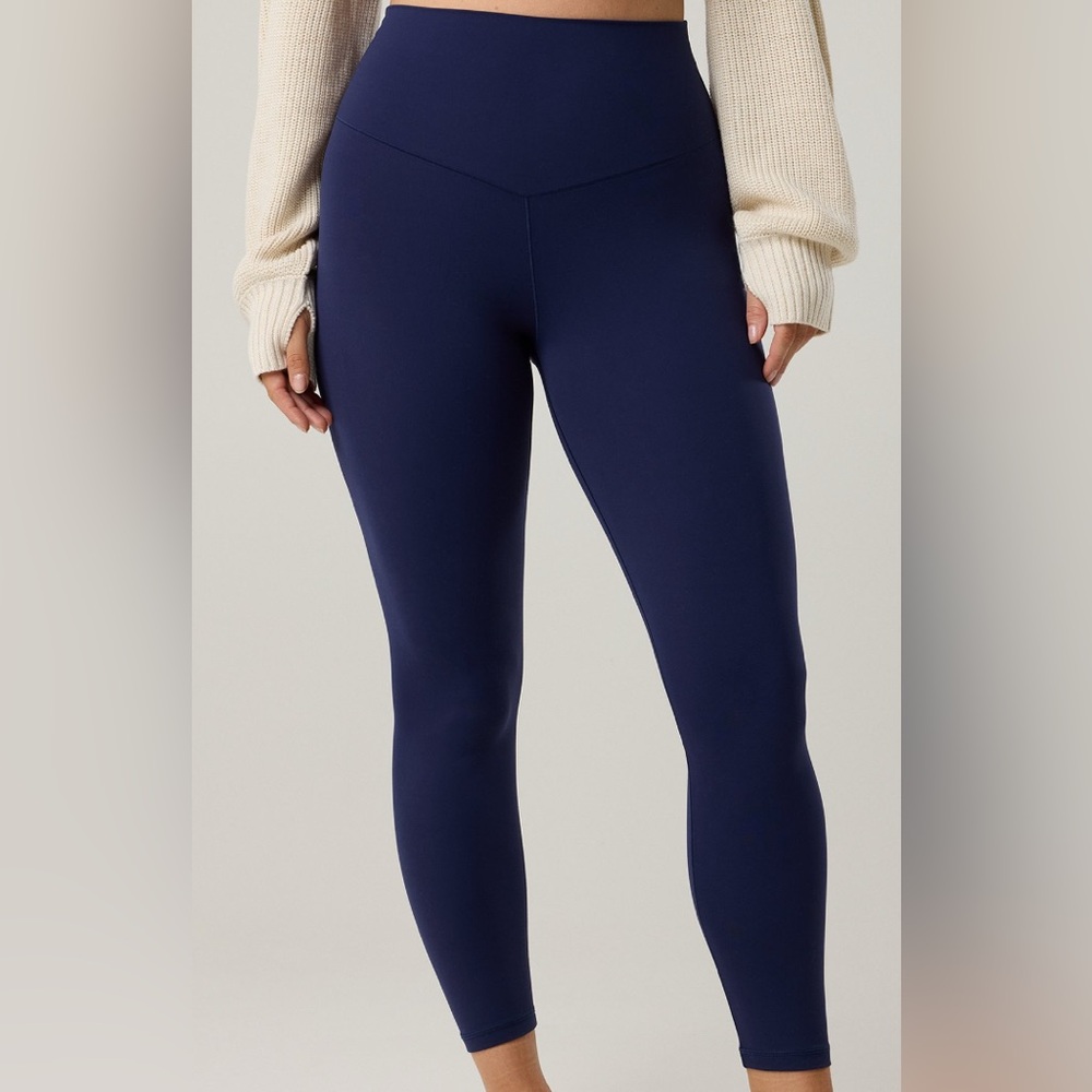 Aerie Real Me leggings Royal Navy Blue